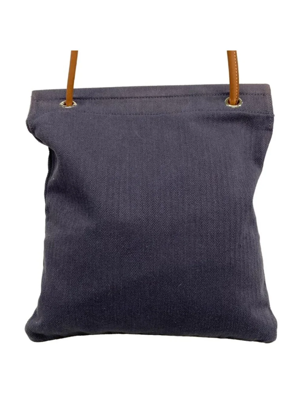 Hermes Shoulder Bag Aline MM Navy Brown Red Leather